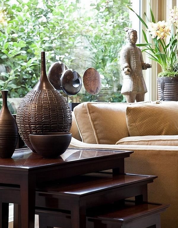 Exotic Vibe In Wabi Sabi Home