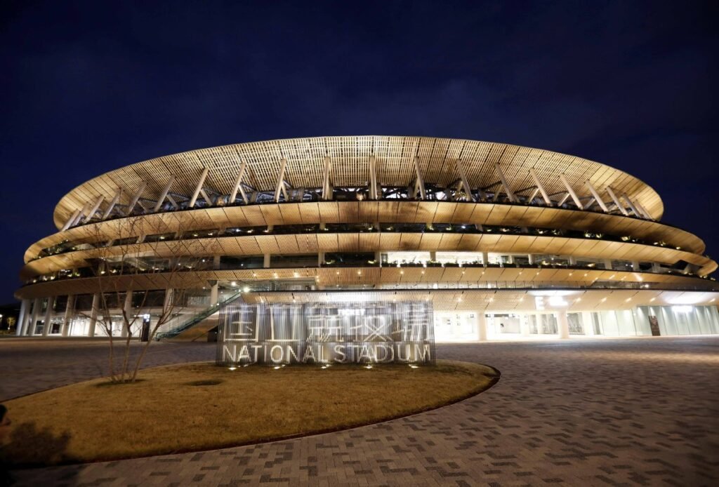 National Stadium Architecture In Tokyo