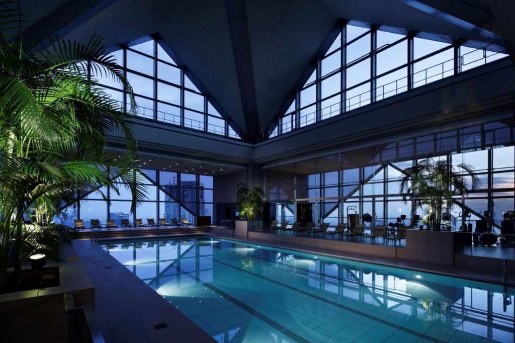 Swimming Pool In Park Hyatt Hotel Tokyo 