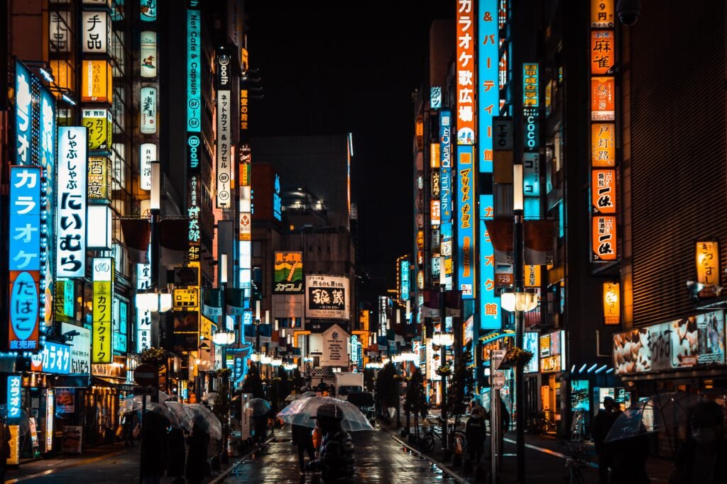 Nightlife In Tokyo