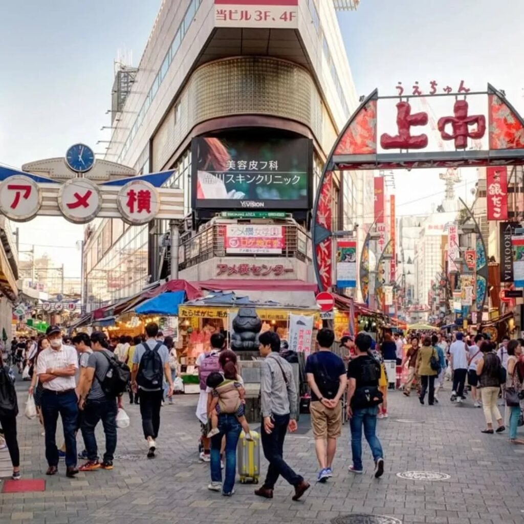 Ameya-Yokocho Street