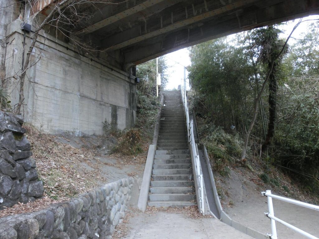 Anime Pilgrimage Japan: A Deep Dive into 48 Sacred Anime Locations Across Japan 4 Stairs Beside the Old Chichibu Bridge