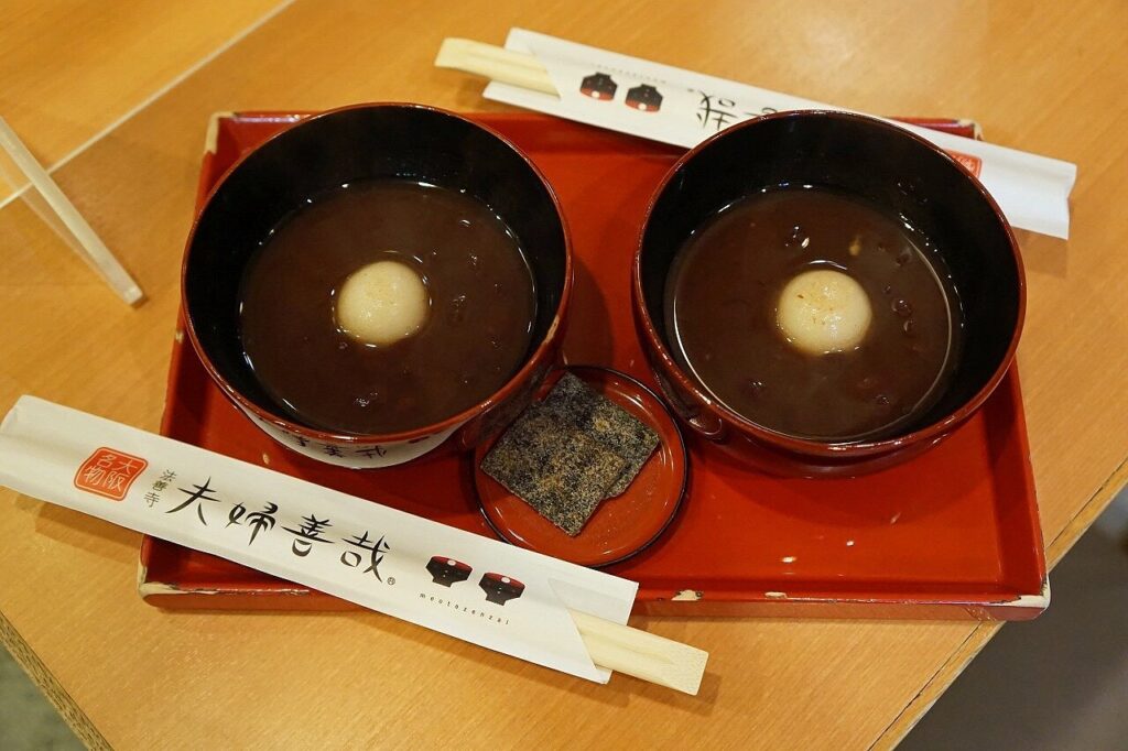 Zenzai Sweets in Osaka