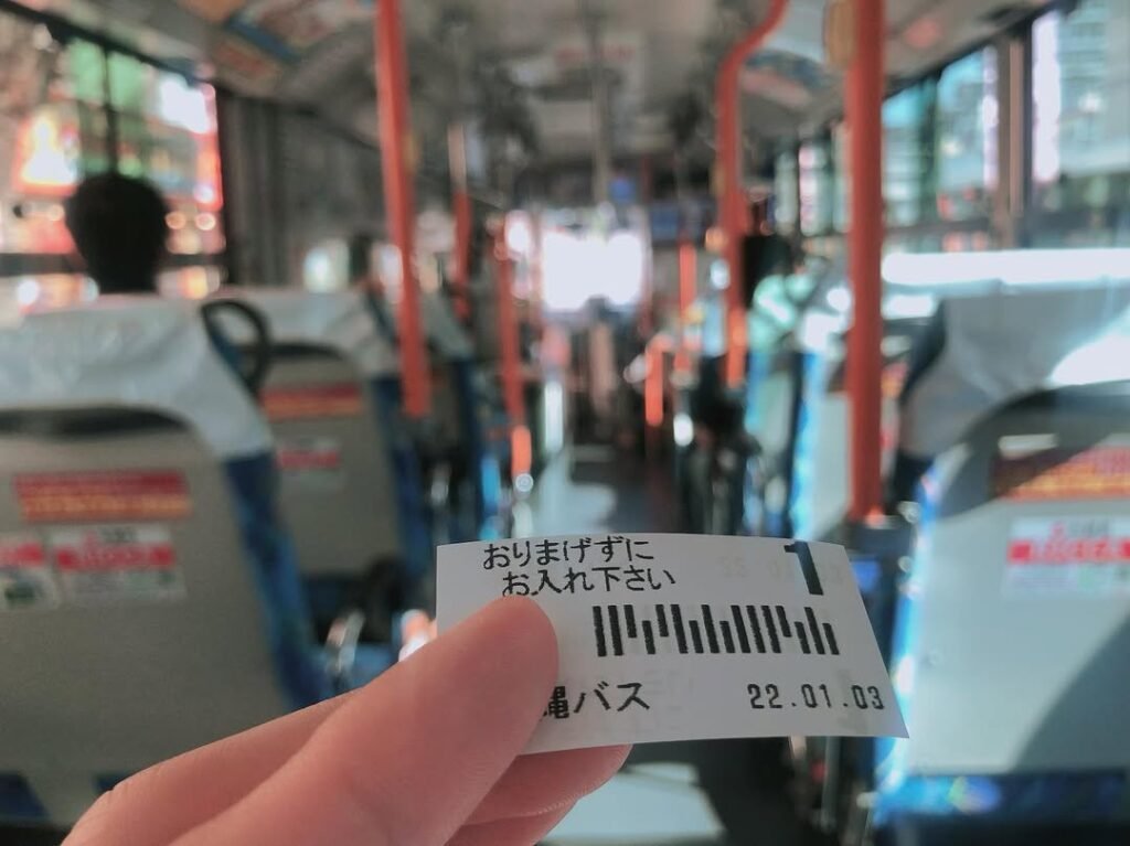 Okinawa Itinerary (2026): The Perfect 6-Day Island Adventure — Beaches, Blue Caves & Hidden Ryukyu Magic 9 Riding a bus in Okinawa