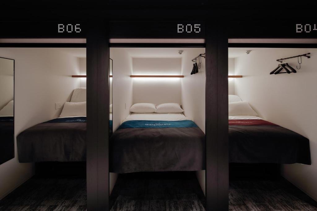 Capsule hotel The Milennials Kyoto