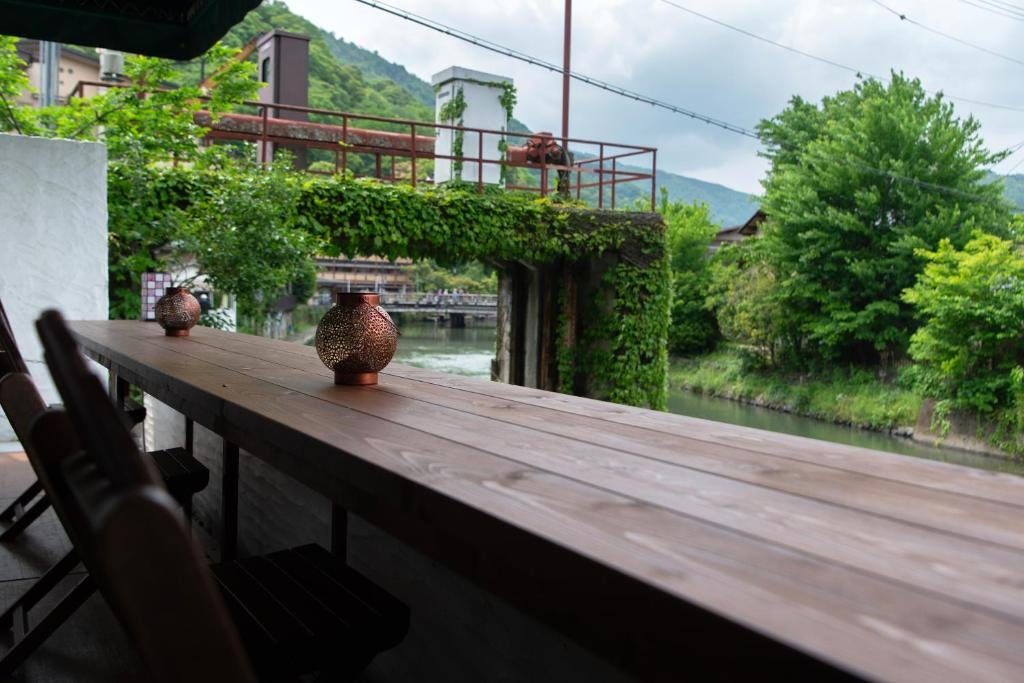 River view from Hotel Arashiyama