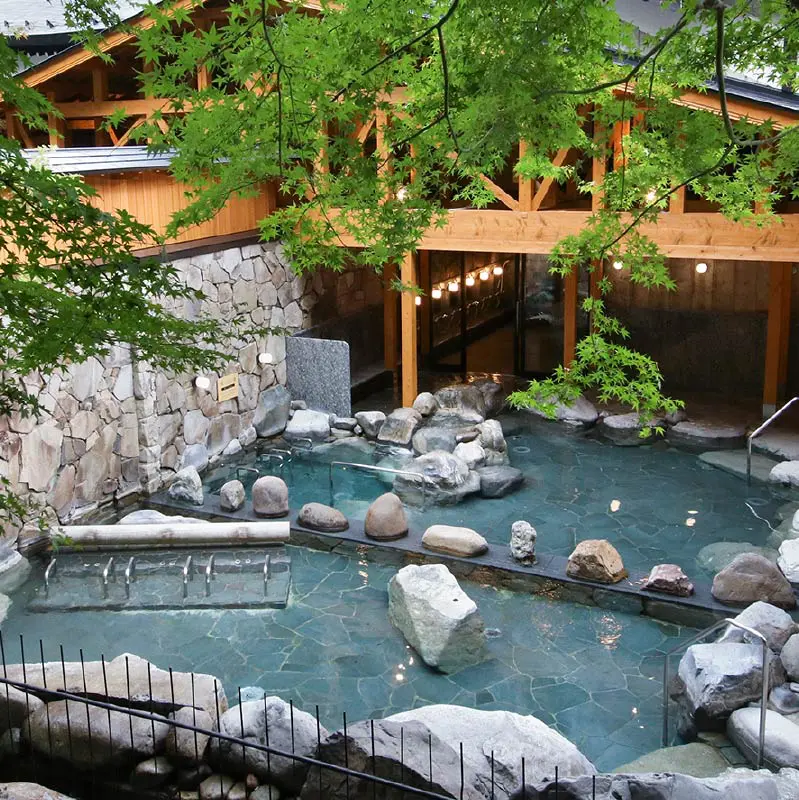 Goshono-yu, one of the onsens in Kinosaki