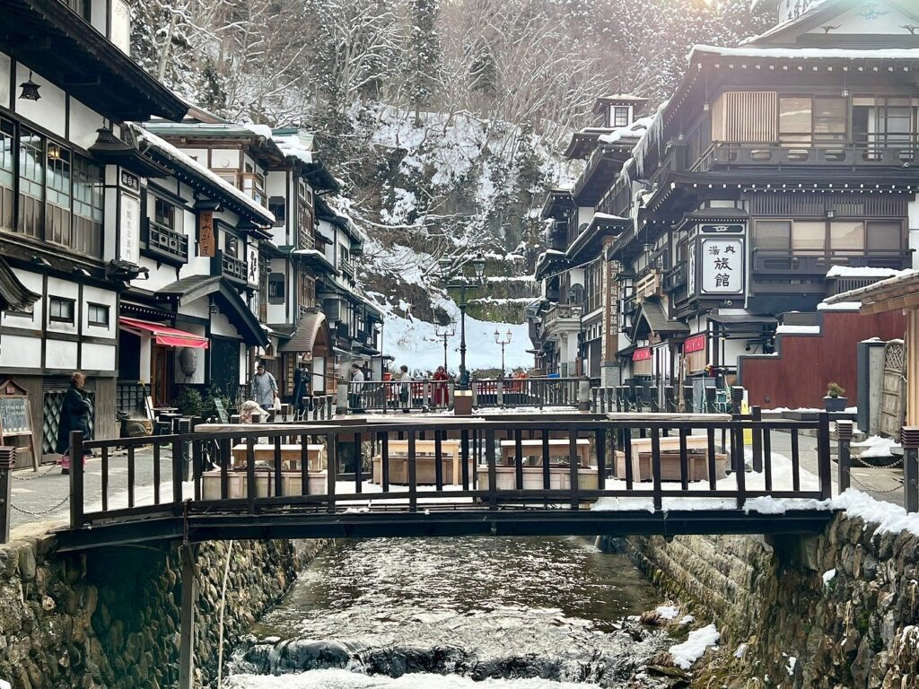 Ginzan Onsen in Japan (Yamagata) — Taishō-Era Dreamscape
