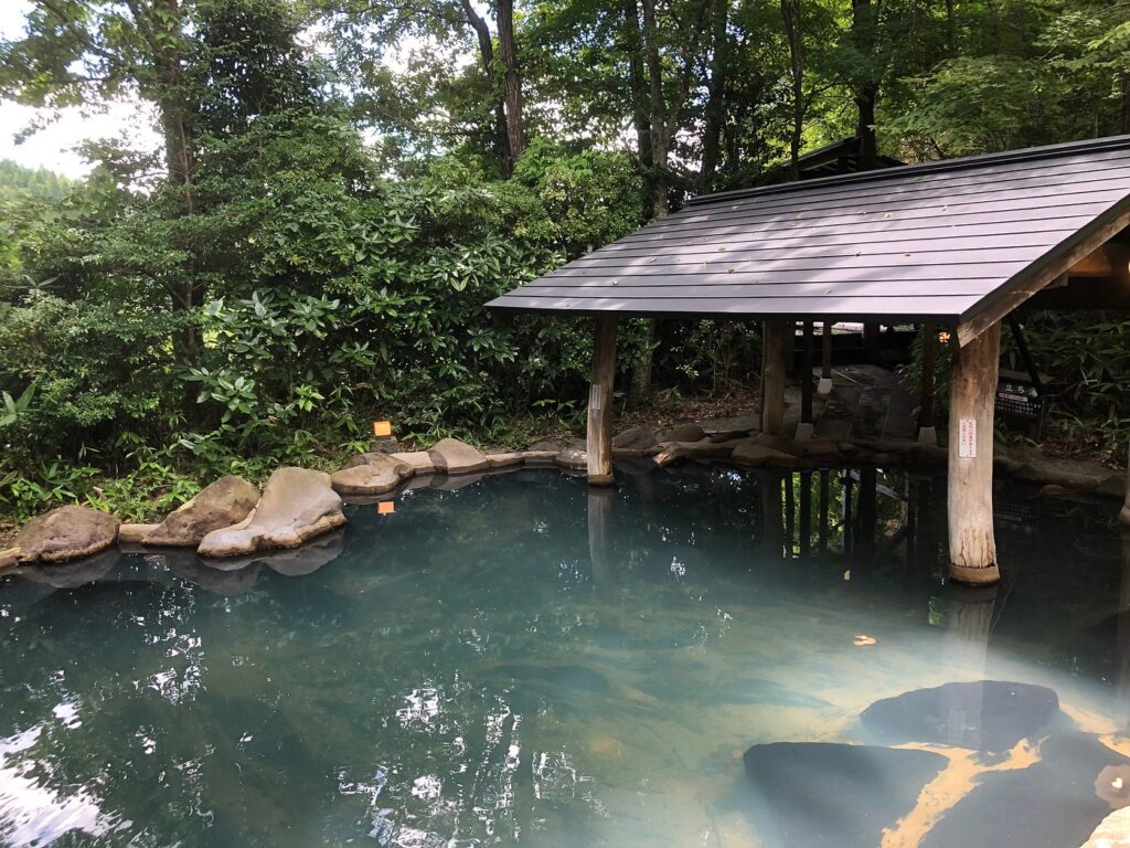 Kurokawa Onsen in japan (Kumamoto) — Forest Village of Baths