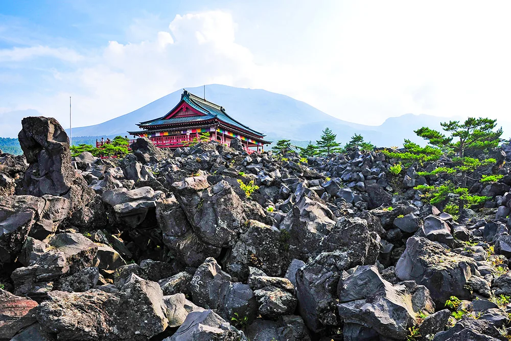 Mt. Asama Magma Stone Park-Japan Romantic Road