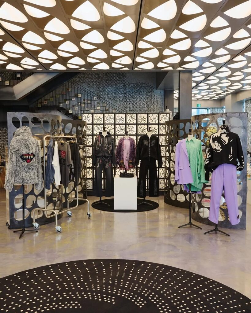 Doublet store with Japanese fashion