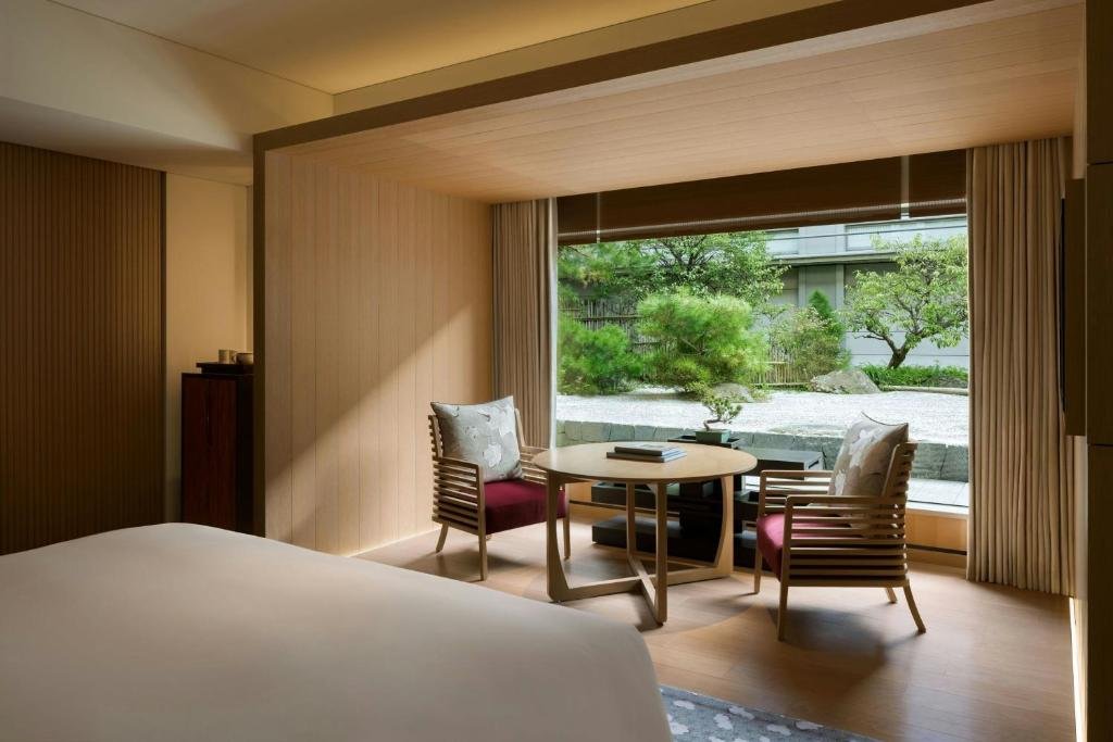 Best Luxury Hotels in Japan (2026): Top 9 Stunning Stays for an Unforgettable Trip 18 The Ritz-Carlton Kyoto serene hotel setting near the Kamogawa River