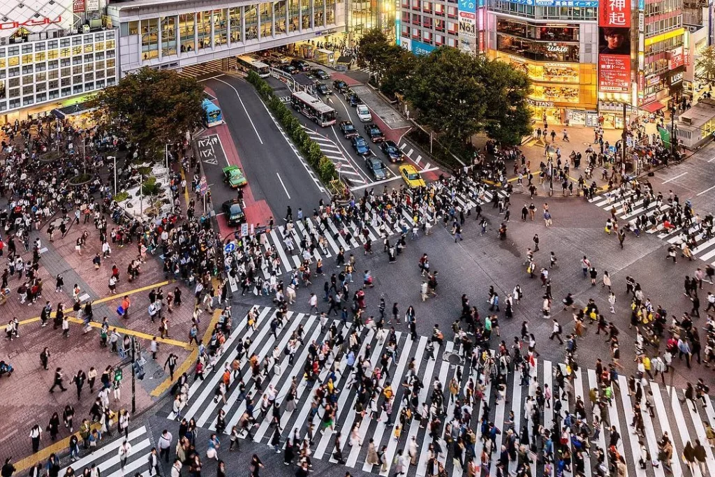 Perfect 9 Days in Tokyo Itinerary (2026): Ultimate Plan for Sightseeing, Shopping, and Street Food 10 SHIBUYA PEDESTRIAN CROSSING