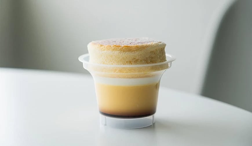 Soufflé Pudding at Family Mart Japan
