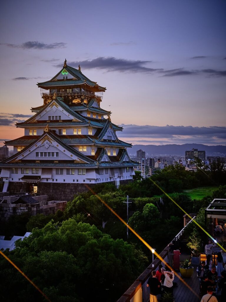 Best rooftops in osaka