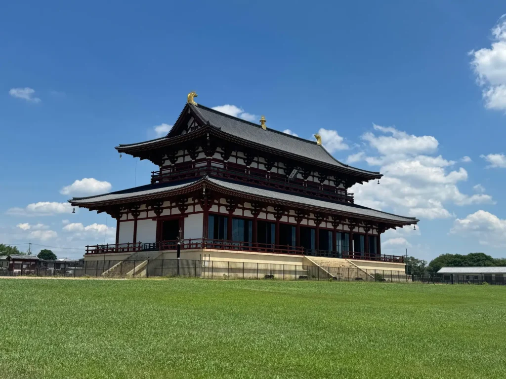 Perfect 1 Day Nara Itinerary (2026): Temples, Nature and Food 17 Traditional building against blue sky