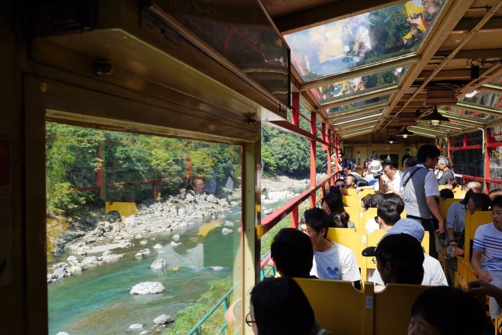 Romantic Things to Do in Kyoto in 2026: 25 Dreamy Date Ideas (Hidden Gems + Classics) 23 Sagano Scenic Train (Sagano Torokko)