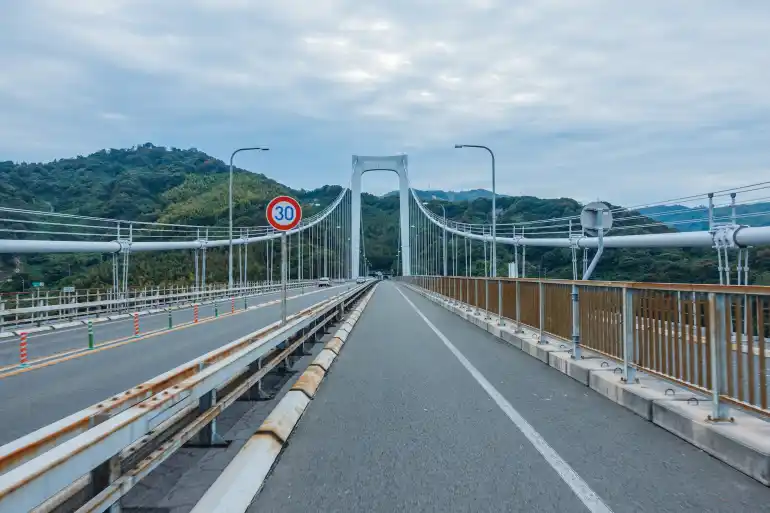 Renting A Car In Japan As A Tourist: Full 2026 Guide 12 Speed limit on a bridge in Japan