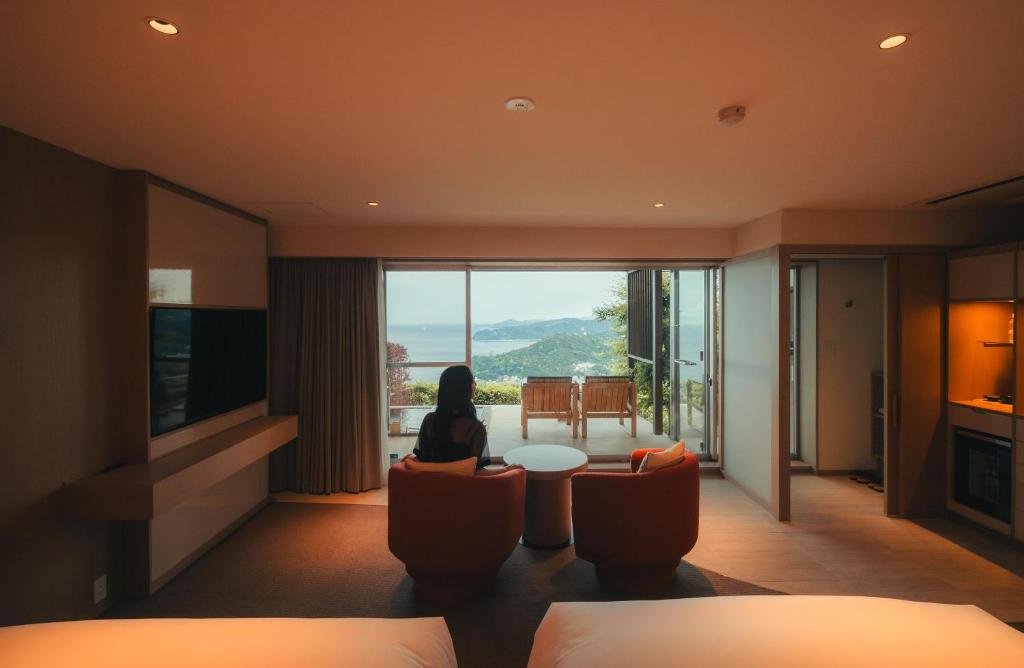 Hotel Grandbach Atami Crescendo with panoramic views over Atami