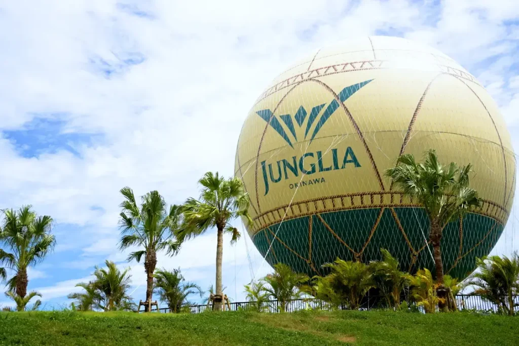 Big Globe at Junglia Okinawa theme park