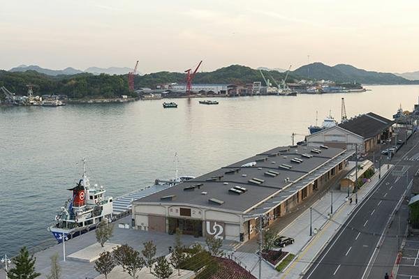 What To Do In Onomichi (2026): 30 Great Sightseeing Spots, Cafes & Parks 13 ONOMICHI U2 waterfront complex near Onomichi Station with hotel, cafe, bakery, and cycling facilities