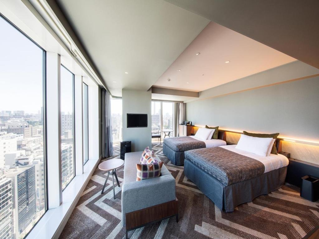 SHIBUYA STREAM HOTEL stylish guest room with modern design