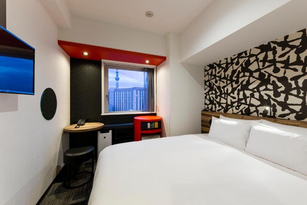 Comfortable guest room at the b asakusa near Senso-ji and Nakamise Street