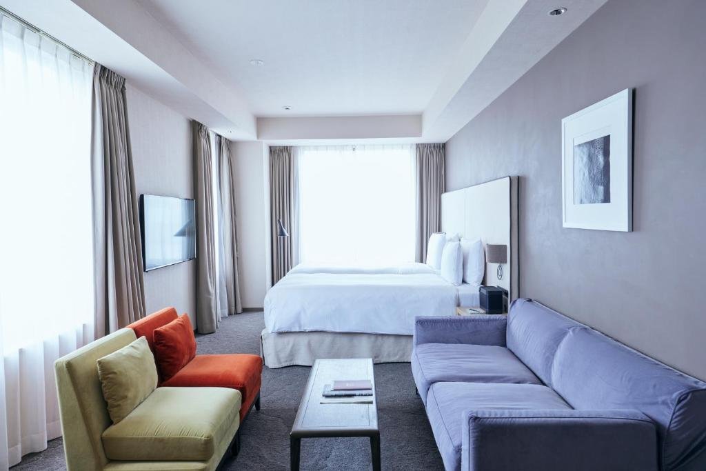 Stylish interior at NOHGA HOTEL UENO TOKYO with a relaxed atmosphere for Tokyo sightseeing trips