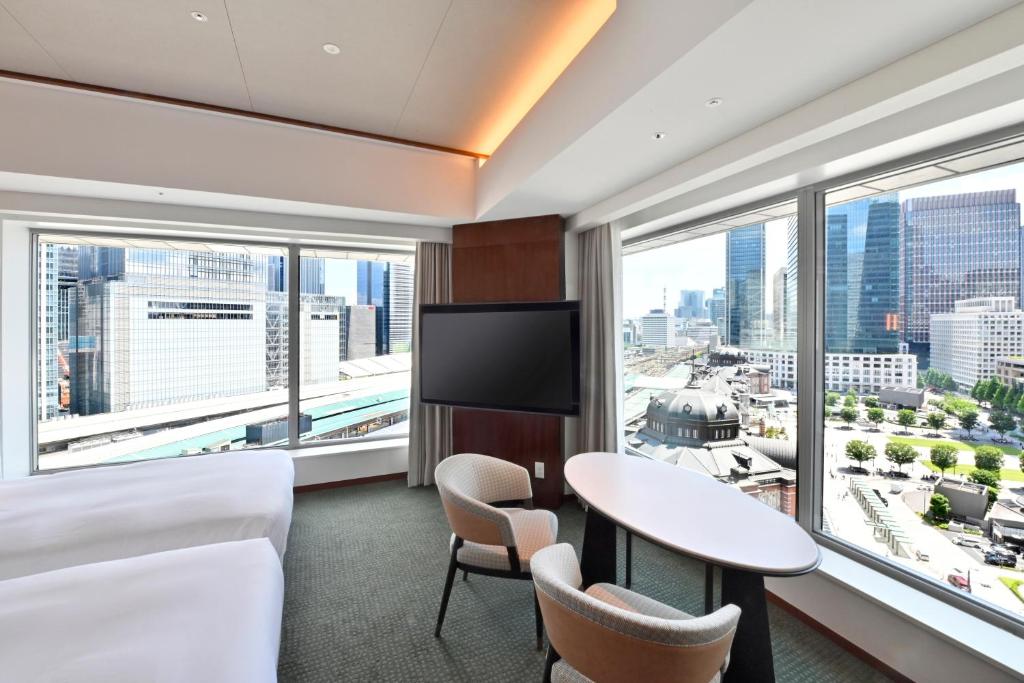 Best Luxury Hotels in Tokyo: Our Top 14 Picks for 2026 27 Marunouchi Hotel view of Tokyo Station and the Marunouchi skyline