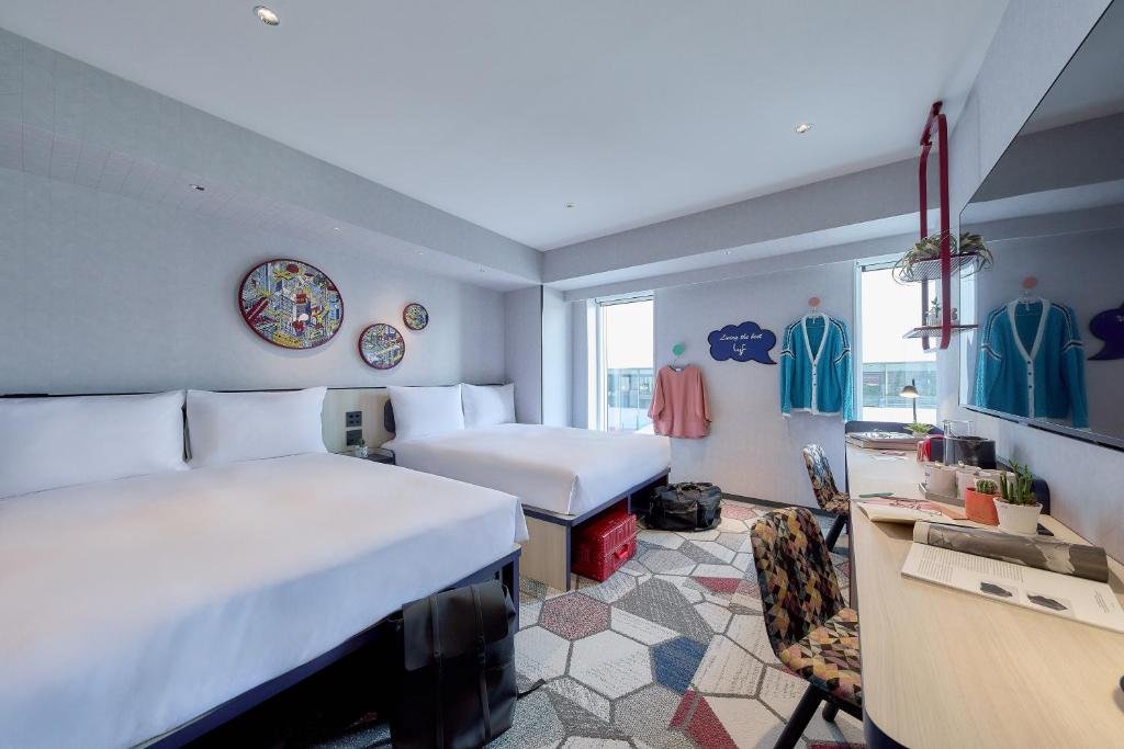 lyf Shibuya Tokyo compact room with contemporary interiors