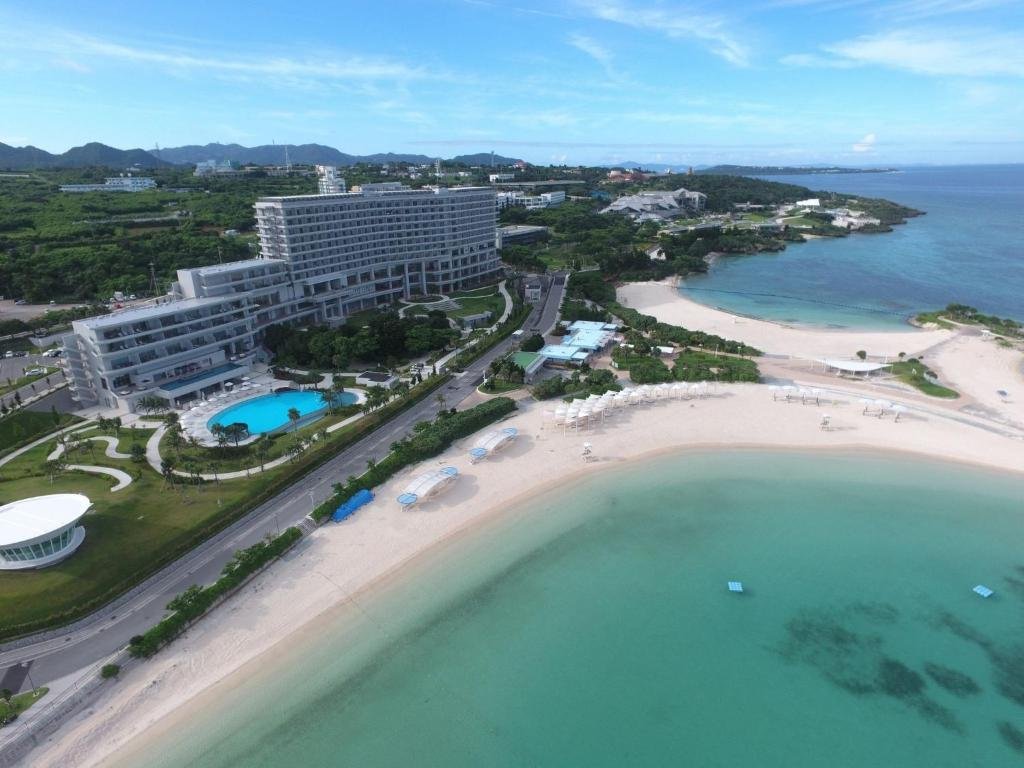 Hotel Orion Motobu Resort and Spa oceanfront hotel near Emerald Beach Okinawa