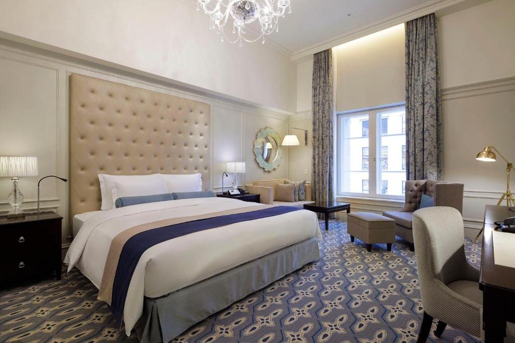 Tokyo Station Hotel room with classic design and direct Tokyo Station access