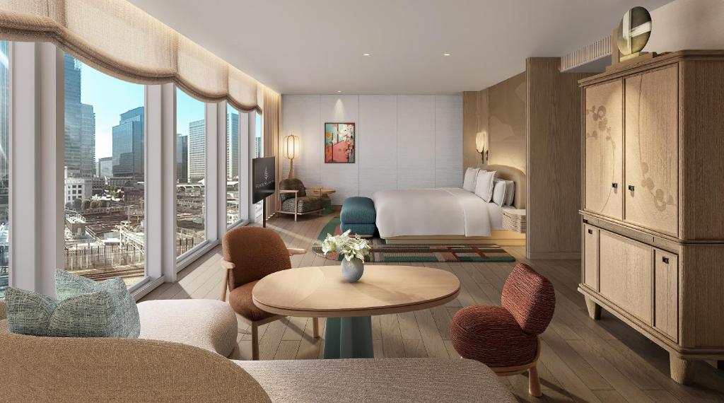 Best Luxury Hotels in Tokyo: Our Top 14 Picks for 2026 8 Four Seasons Hotel Tokyo at Marunouchi luxury room near Tokyo Station