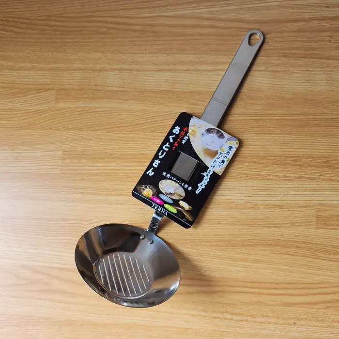 What to Buy in Hands Tokyo (2026): 14 Clever Gadgets, Cute Stationery & Weirdly Useful Japanese Finds 18 Akutori-san medium skimmer ladle for removing scum from soups and hot pot