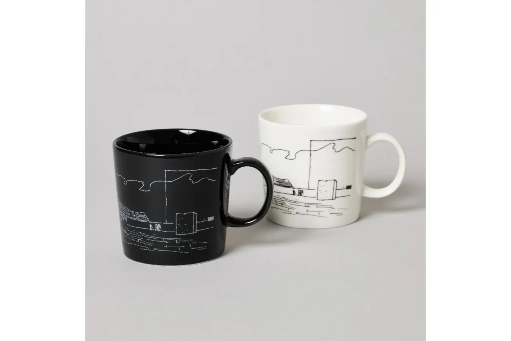 23 Most Unique Stores in Tokyo (2026): Sweets, Character Goods and Tokyo-Only Gifts 20 Le Corbusier mug and manuscript-inspired masking tape from the National Museum of Western Art