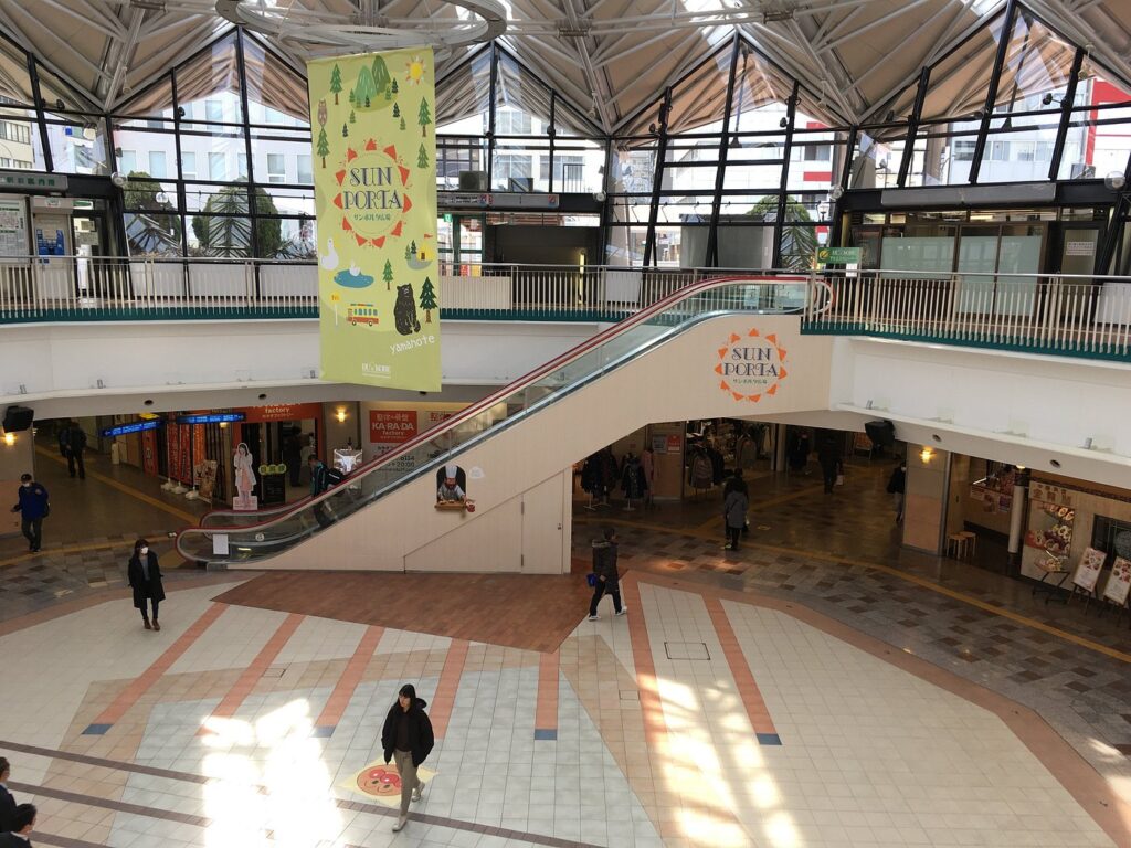 Best Shopping in Kobe Japan (2026): 25 Spots- Malls, Markets & Hidden Shops 11 Escalator and shops inside Duo Kobe near JR Kobe Station