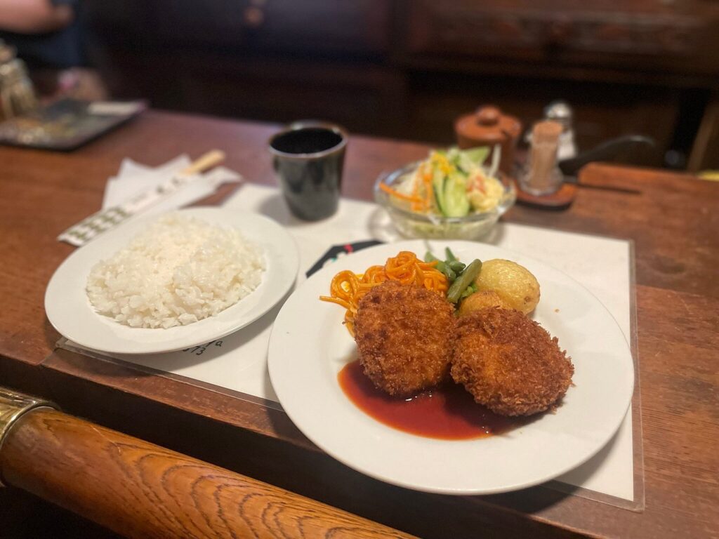 Where to Eat in Kobe (2026): 21 Best Places for Kobe beef, sushi & local food 15 Beef cutlet with demi-glace sauce at European Cuisine Mon in Kobe