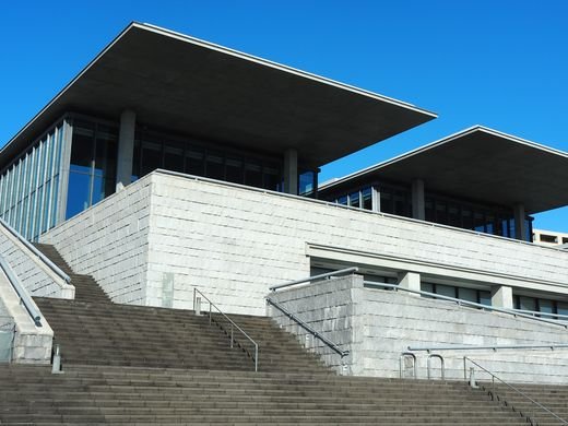 35 Best Things to Do in Kobe (2026): Waterfront Views, Mountain Escapes and Cultural Sights 15 Modern concrete exterior of the Hyogo Prefectural Museum of Art in Kobe
