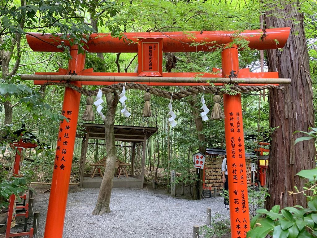 Nonomiya Shrine in Arashiyama, Kyoto