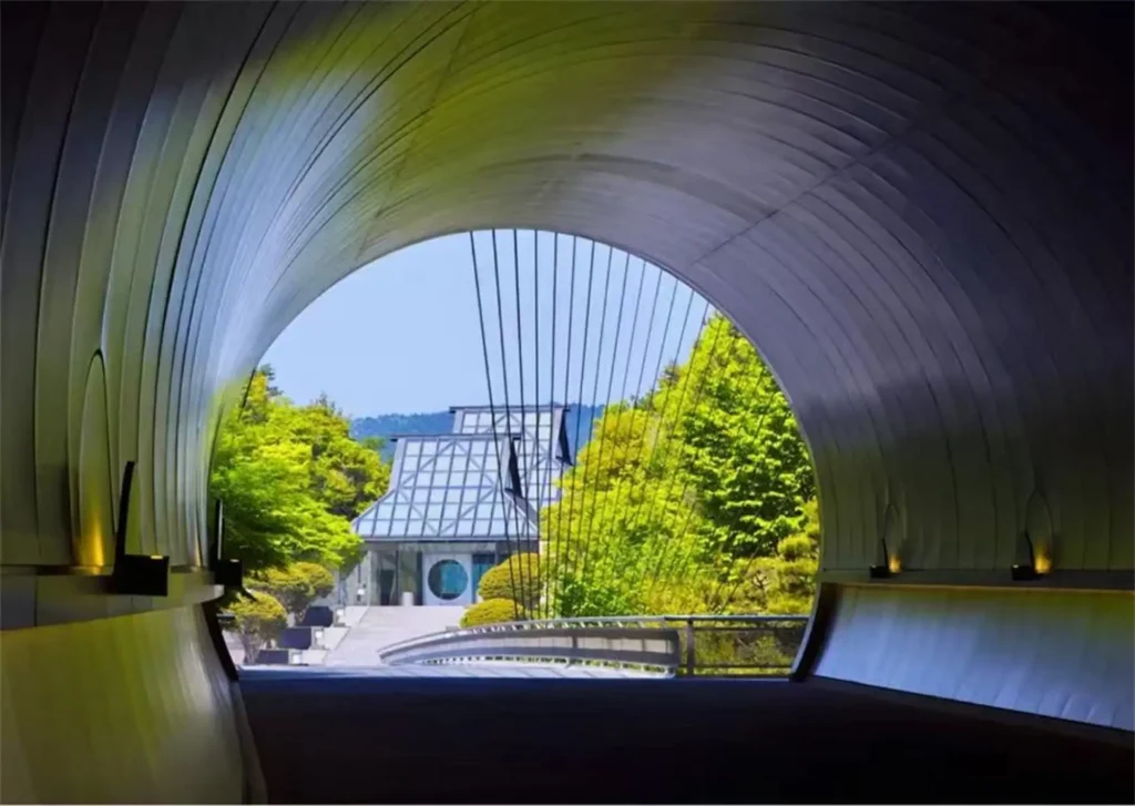 20 Best Things to Do in Shiga (2026): Lake Biwa, Castles, Shrines and More 17 Modern architecture and landscaped approach at MIHO MUSEUM in Shiga