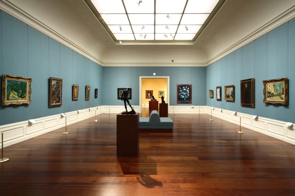 European art gallery inside the Yamazaki Mazak Museum of Art in Nagoya